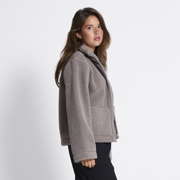 Pile jacket "Maxime" Beige